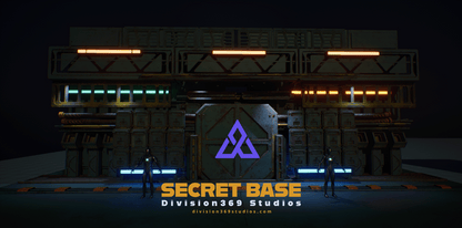 Secret Base UE5 Playable Mini Scene (Early Access Beta Preview)